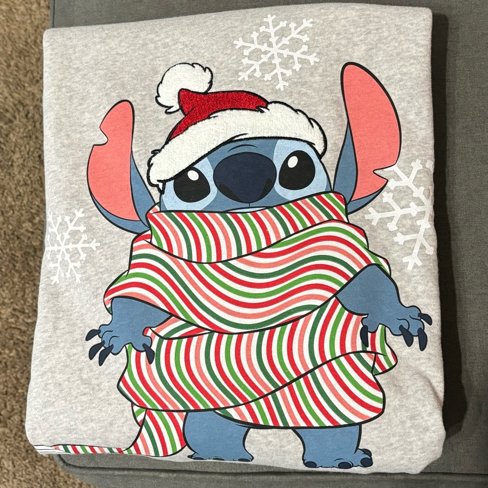 Disney Stitch Sweatshirt Christmas